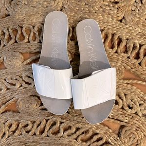 Cute and simple Calvin Klein sandals